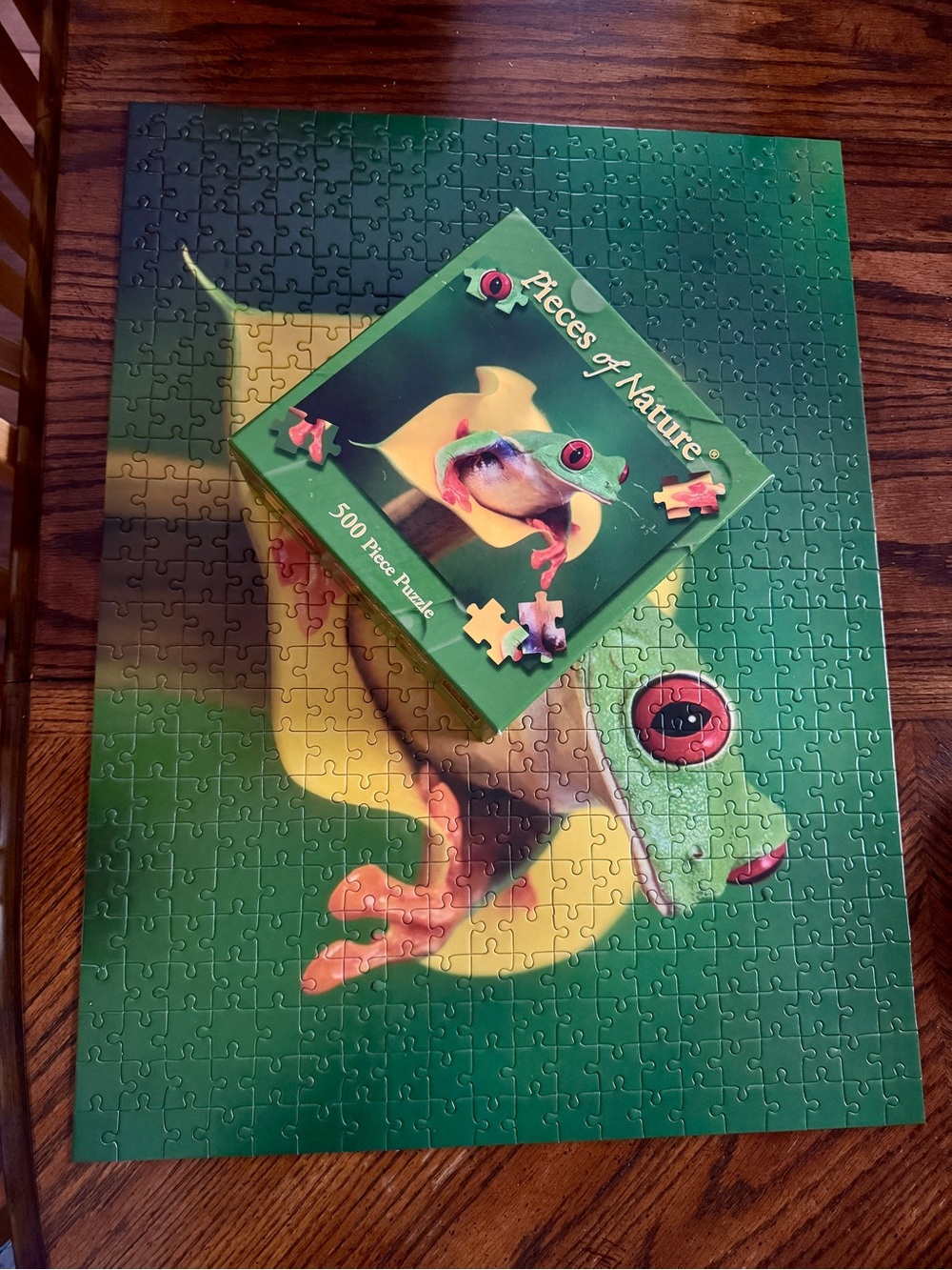 EUC Planet Zoo 500-Piece Jigsaw Puzzle with Frog